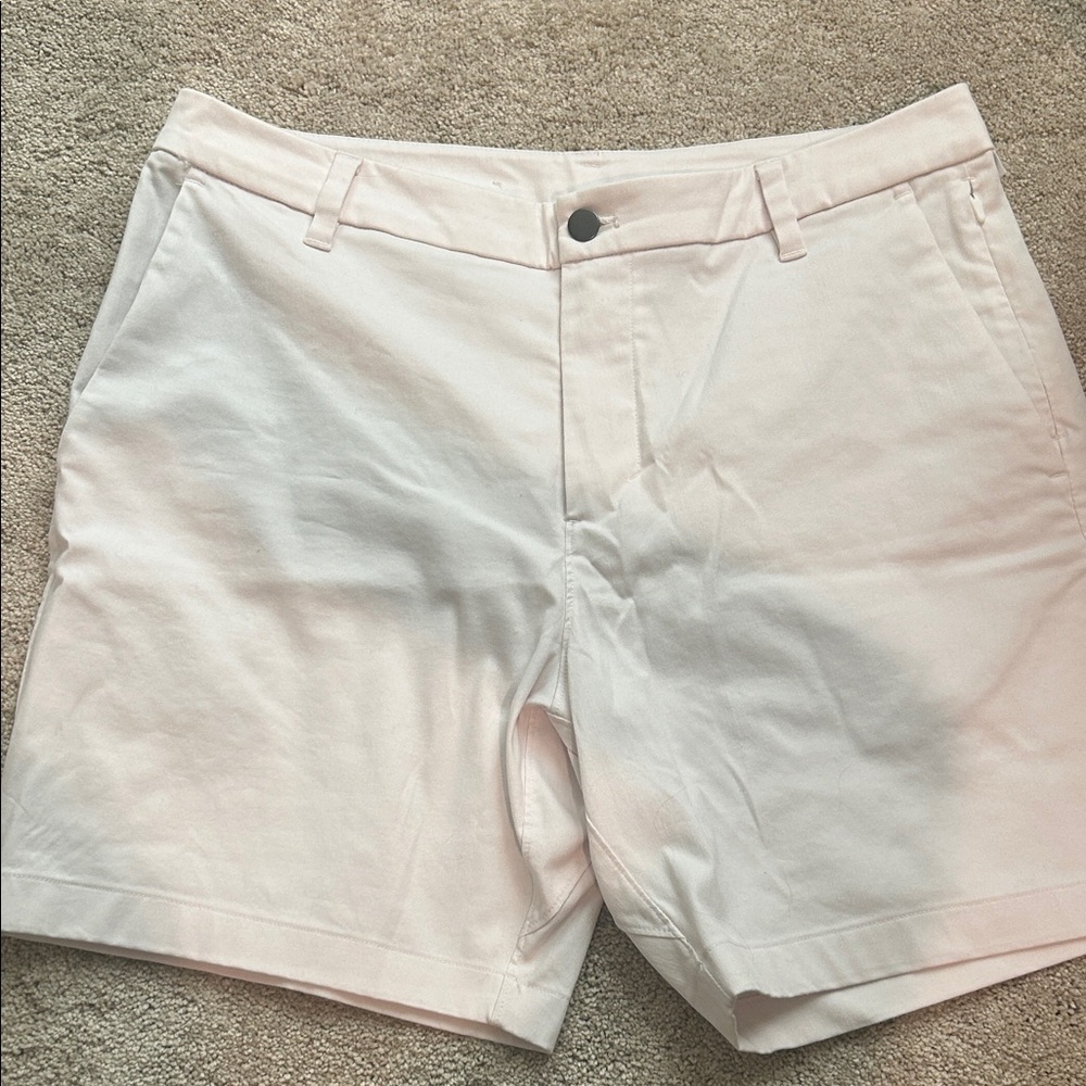 Lululemon Athletica Cream Shorts. Commission classic